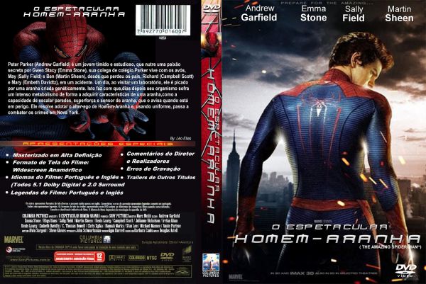 O ESPETACULAR HOMEM ARANHA - PARA LOCAÇÃO