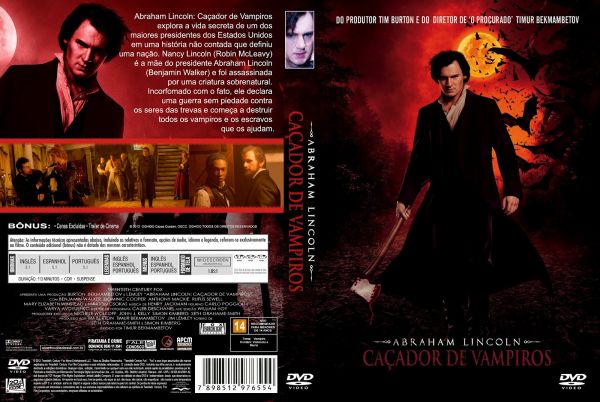 ABRAHAM LINCOLN - CAÇADOR DE VAMPIROS - PARA LOCAÇÃO
